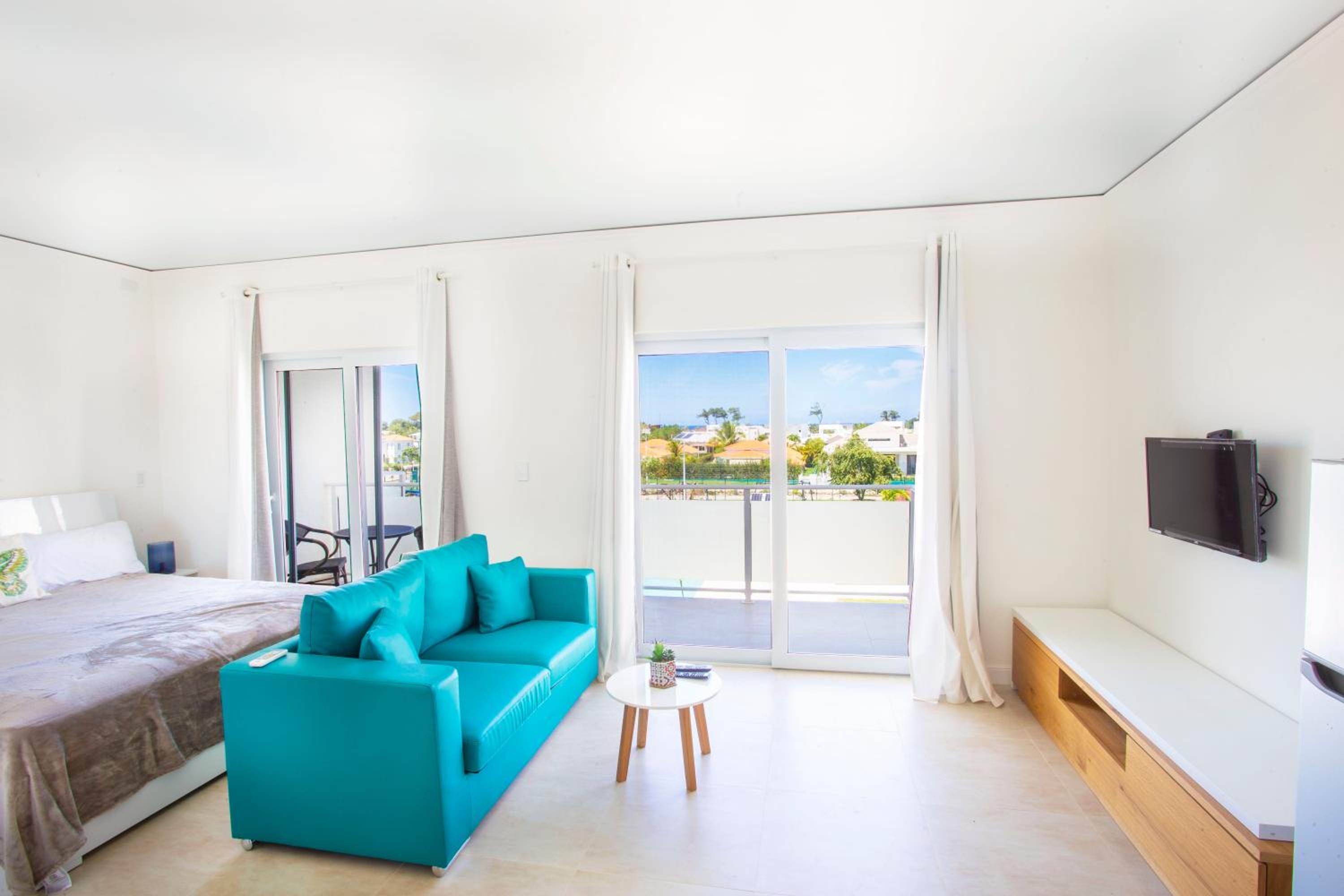 Studio with Pool View