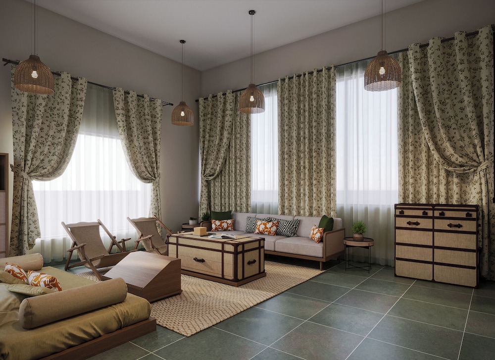 Grand Villa, Bathtub, Garden View