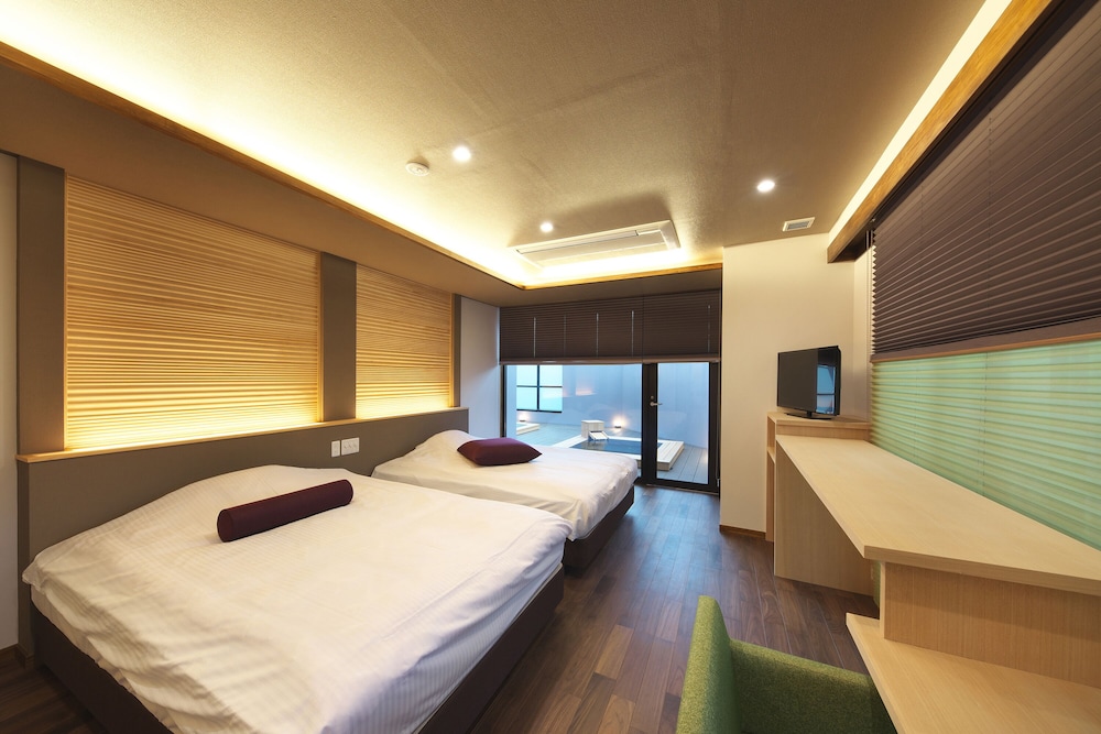 Guest room with new open-air bath [Kinpou] - 3 types of open-air baths and sauna, Non-smoking photo 2