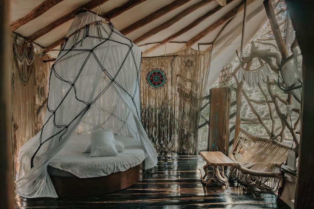 Casa sull'albero Design, vista giardino
