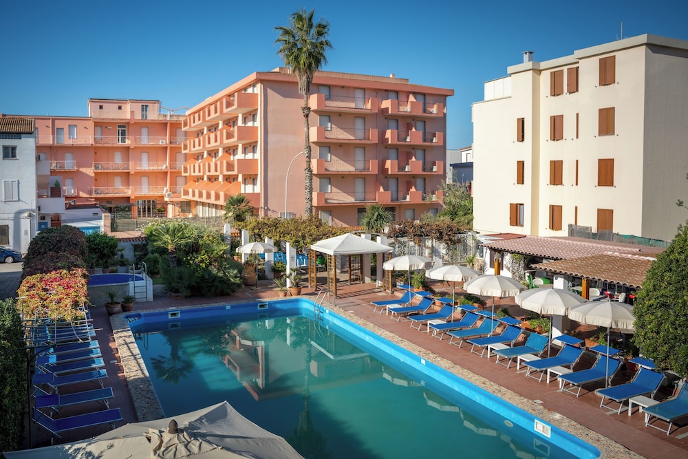 Double or Twin Room, Balcony, Pool View