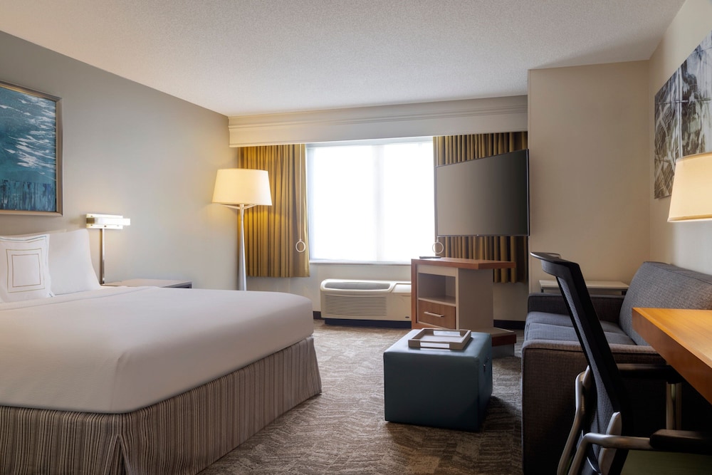 Suite, 1 King Bed with Sofa bed (Mobility/Hearing Access, Roll-In Shwr) - Photo 2