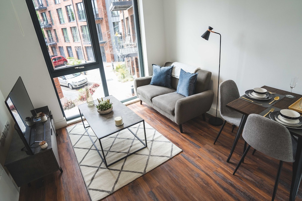 Appartamenti Moderni con 1 Camera da Letto Staycay nel Centro Città di Sheffield, Foto 33