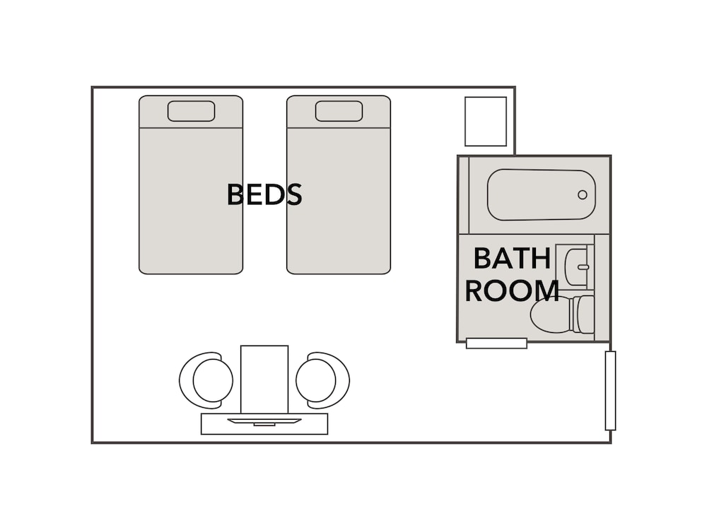 Standard Room, 2 Twin Beds, Non Smoking - Photo 2
