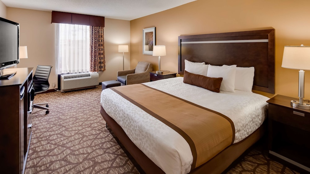 Standard Room, 1 King Bed, Non Smoking, Refrigerator & Microwave