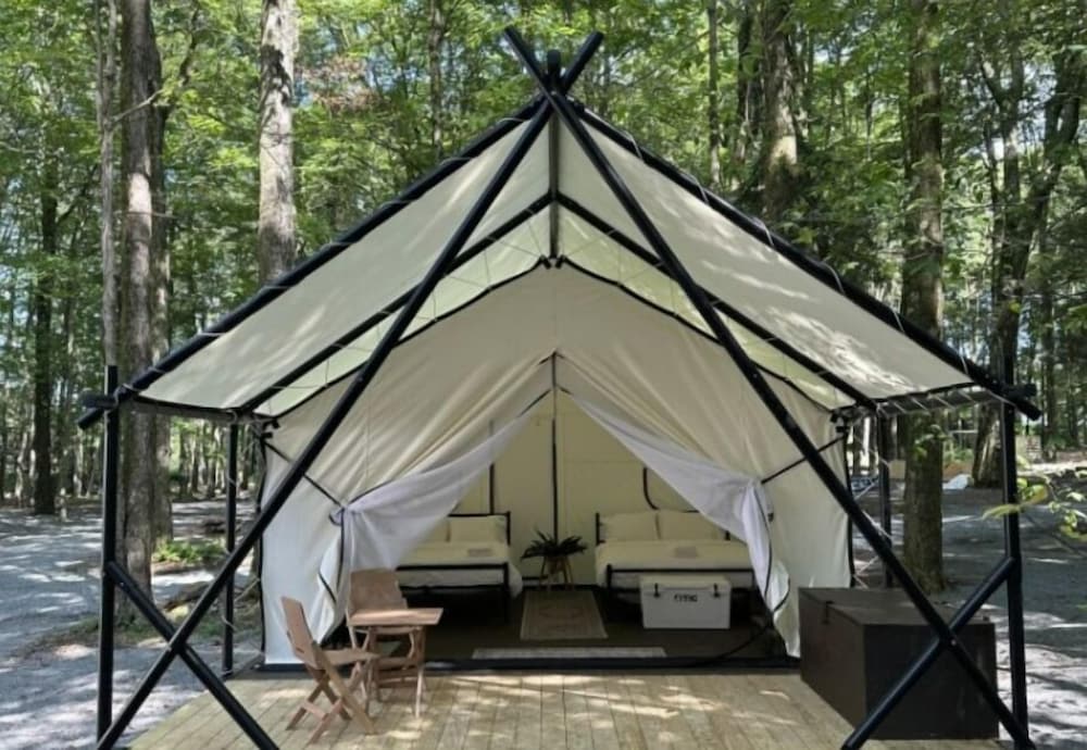 Standard Tent, 2 Queen Beds photo 2