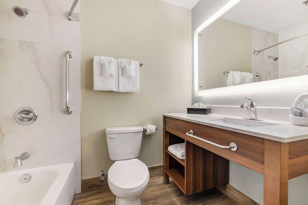 Suite, 1 King Bed, Non Smoking, Kitchen (1st Fl;Pet Friendly;FWY Side, FK) - Photo 4