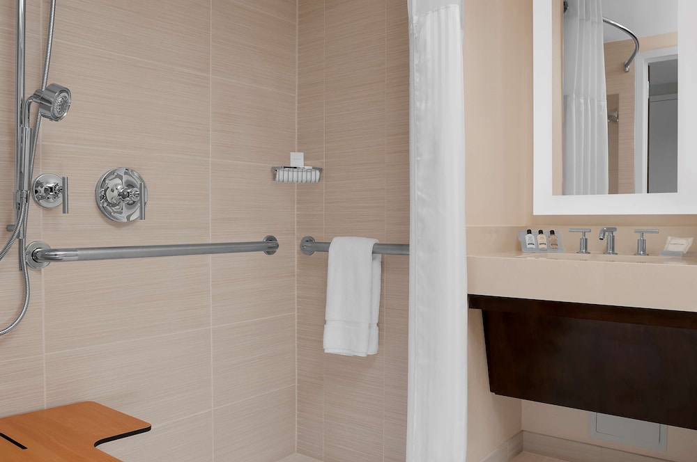 Room, 1 King Bed, Accessible, City View (Mobility & Hearing, Roll-in Shower) thumbnail 6