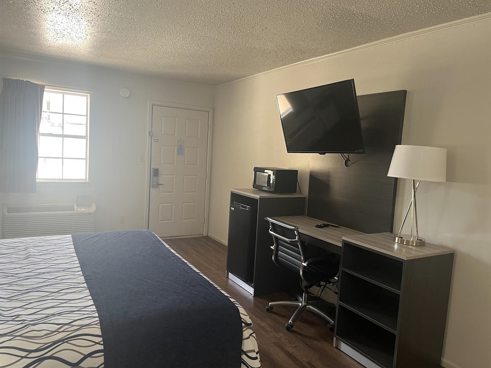 Deluxe Room, 1 King Bed, Smoking, Refrigerator & Microwave
