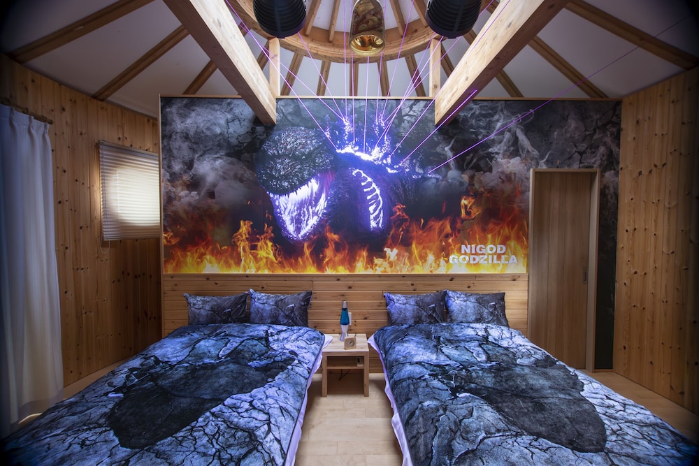 Monster Island-Godzilla for 3 people with hinoki bath,Non-smoking photo 2