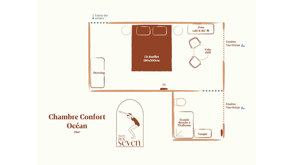 Comfort Double Room, Ocean View