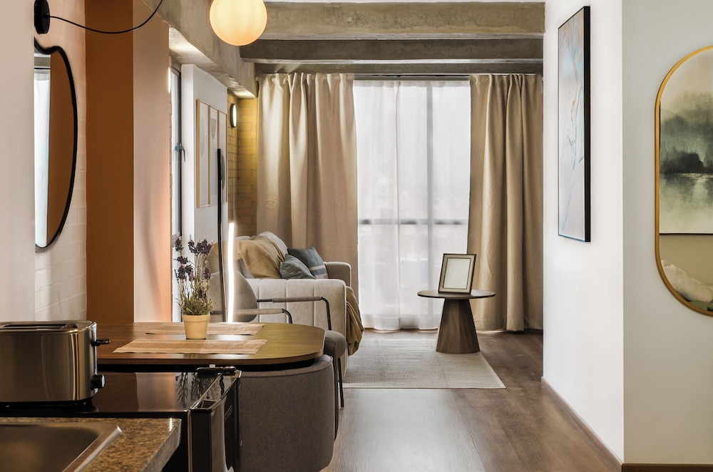 Deluxe Apartment, 1 Double Bed with Sofa bed, Ensuite, City View
