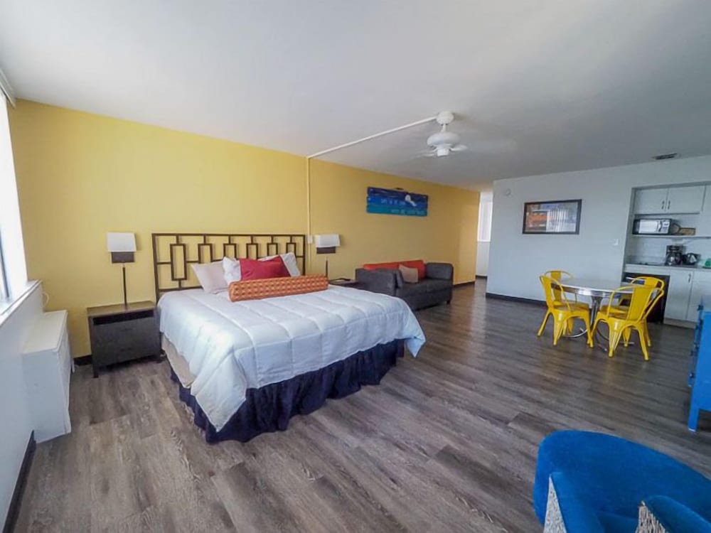 Classic Studio, 1 King Bed With Sofa Bed, Partial Ocean View photo 1