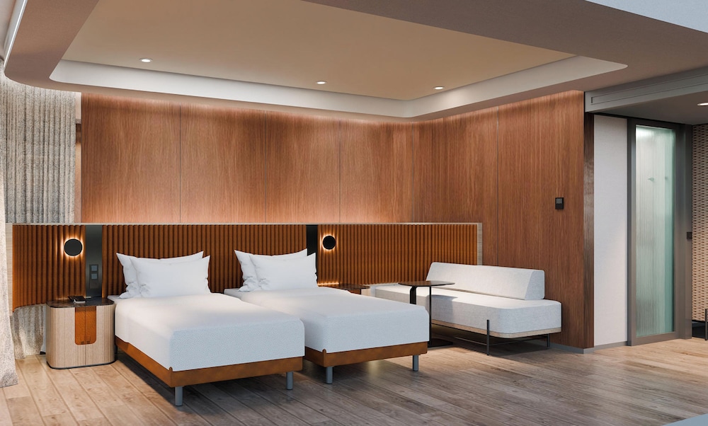 Executive Room, 2 Twin Beds, City View