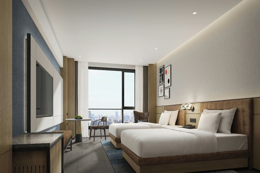Superior Room, 2 Double Beds, City View