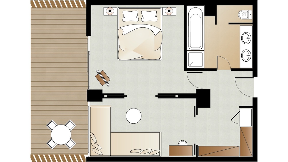 Luxury Family room, mountain view