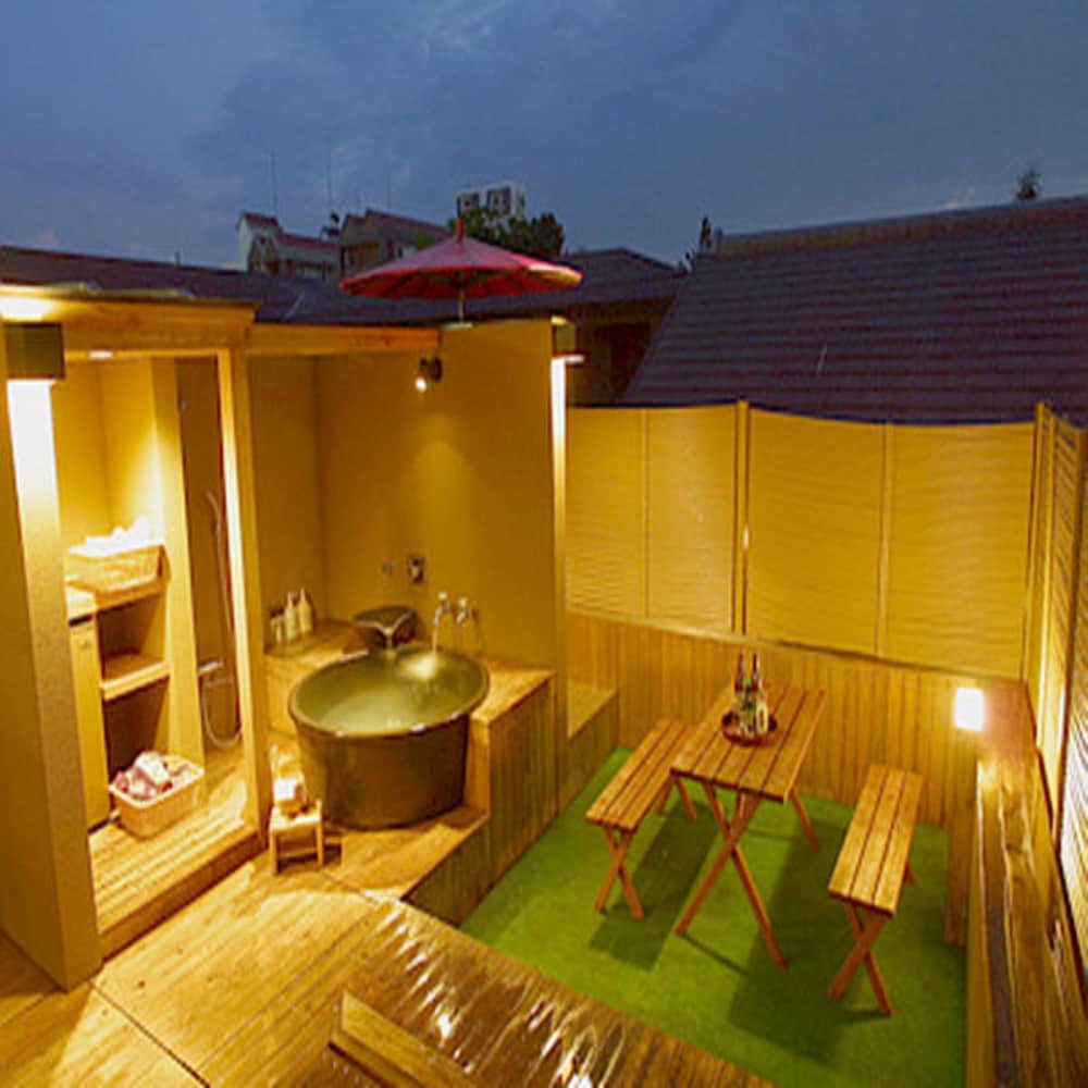 Japanese-Style Room with Open-Air Bath photo 3