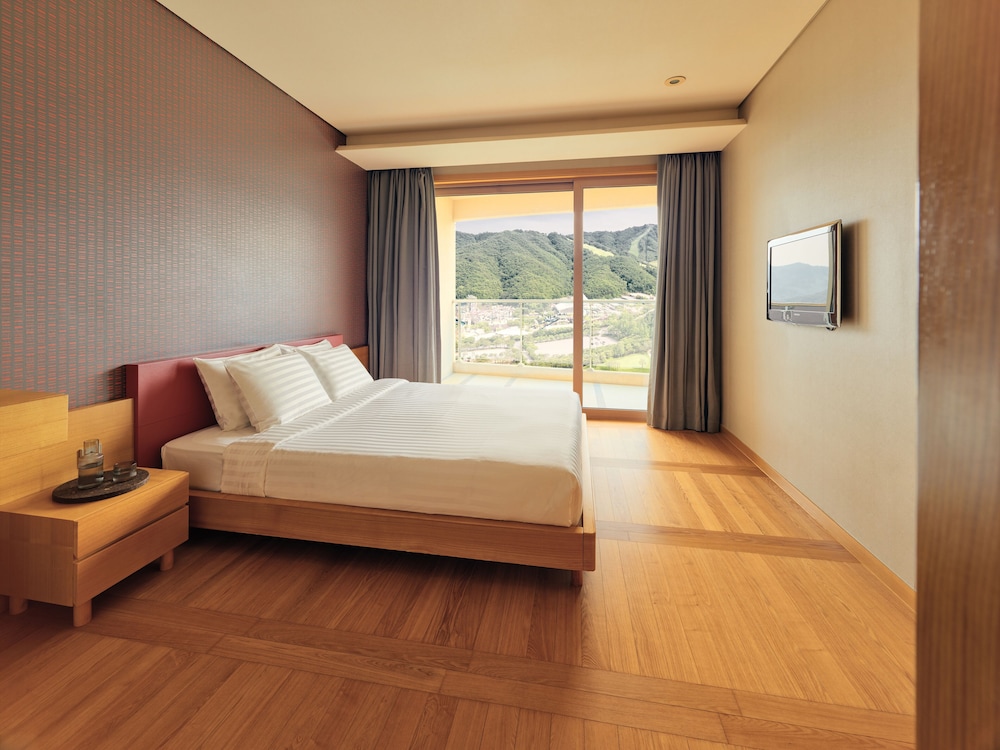 [Winter PKG] Silver Suite (Kitchen/Park View/Bed) - Choose 1,3-hour Ski Lift or Snowy Land(2tickets)