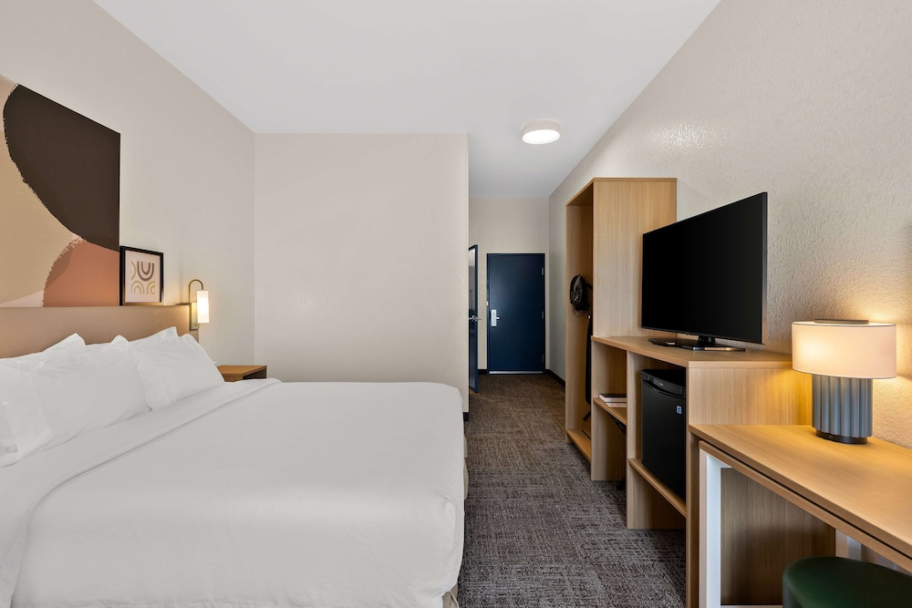 Room, 1 King Bed, Accessible (Mobility & Hearing, Roll-In Shower) - Photo 1