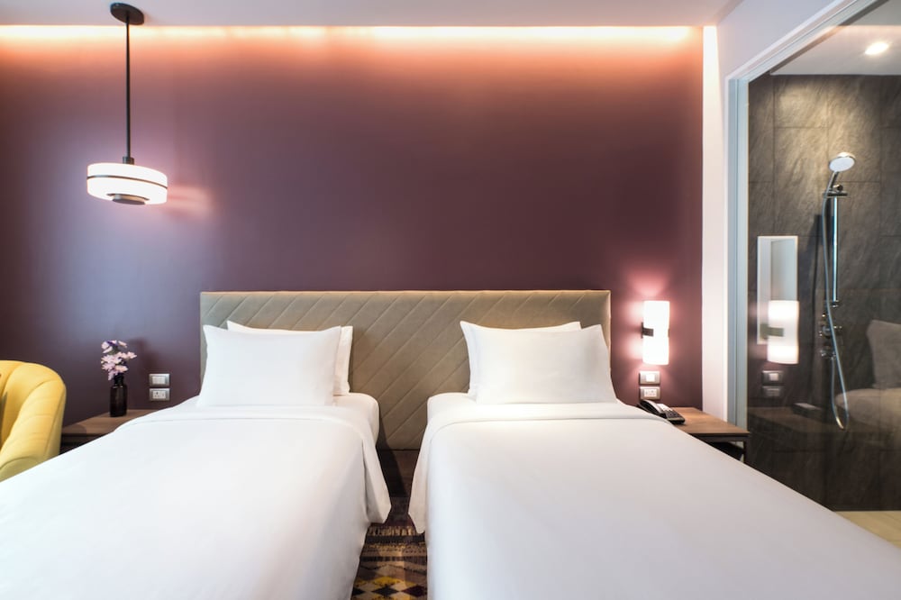 Deluxe Room, 2 Twin Beds, City View photo 1