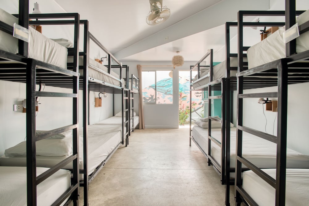 Bed In A 8 Bed Dormitory Room