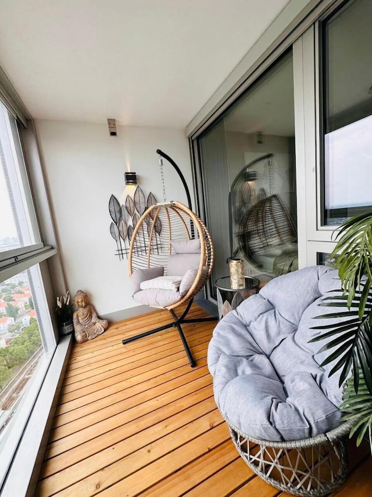 Zielone ekskluzywne apartamenty blisko metra, Uno-city, parking elektryczny, basen, siłownia, sauna, Zdjęcie 14