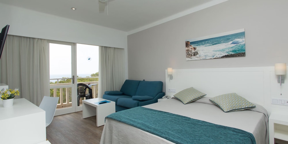 Habitación Doble o Twin Junior, Balcón, Vista Parcial al Mar (Ocupación 3)