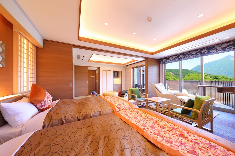 Standard Room w/Terrace & OpenAir Bath & Tatami Area - C - Hanayoshi Area (Allergy/Vegan option N/A) photo 2