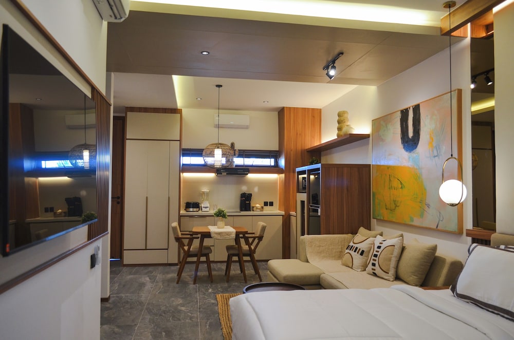 Comfort Studio, 2 Twin Beds, Kitchen