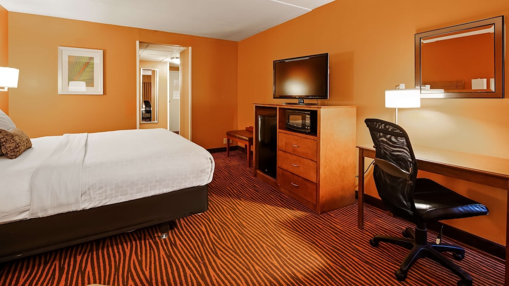 Standard Room, 1 King Bed, Non Smoking, Microwave - Photo 1