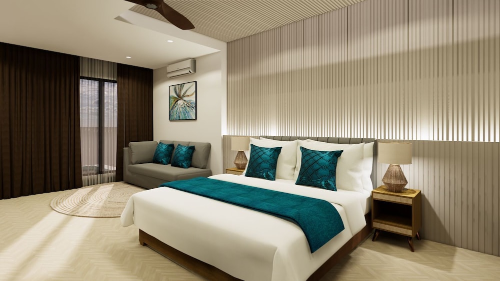 Honeymoon Room, Balcony, Pool View