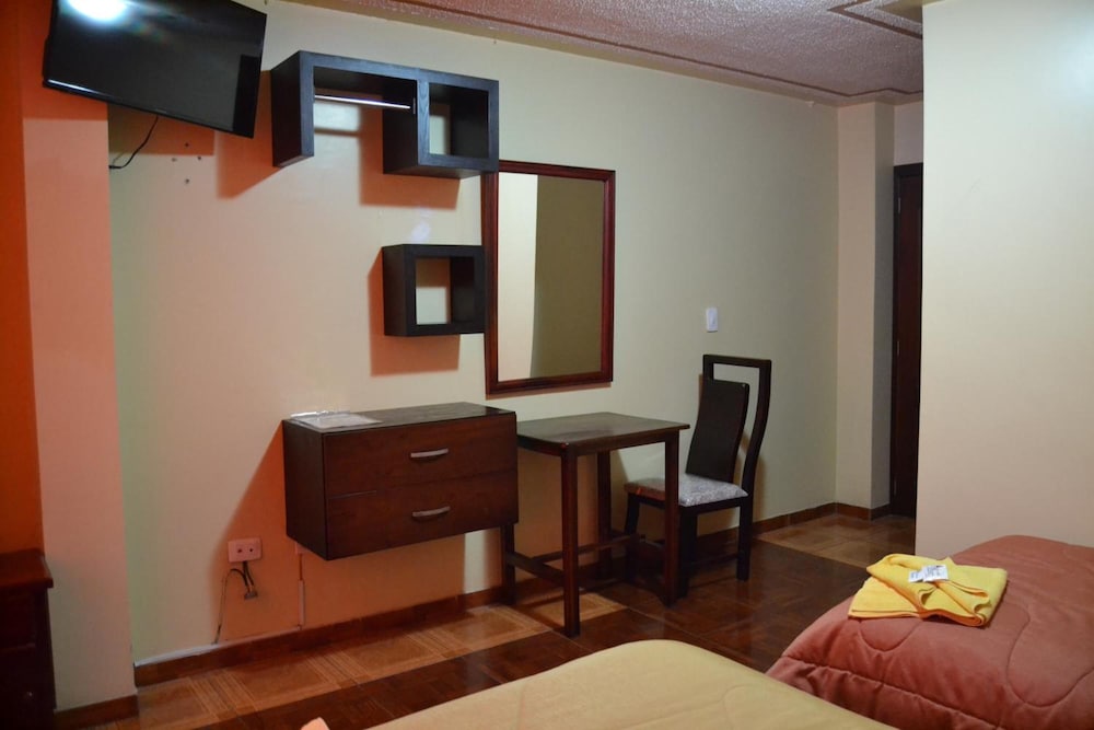 Double Room, Multiple Beds, City View photo 3