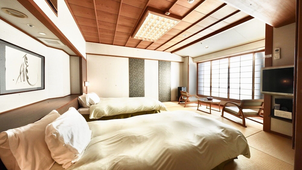 (Aoi Kan) Sea View Japanese-style Twin-Bed room with antechamber, Non Smoking photo 3