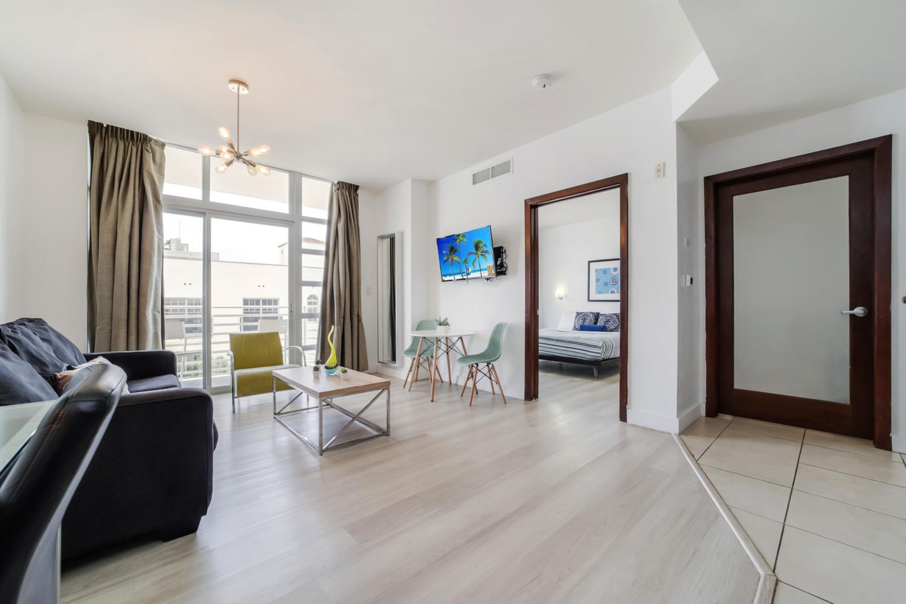 One-Bedroom King Suite Partial Ocean View and Balcony - Unit C403