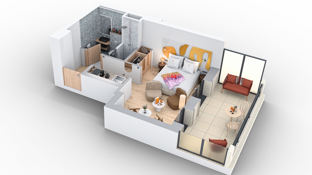 Studio Premium with terrace 25m2 photo 3
