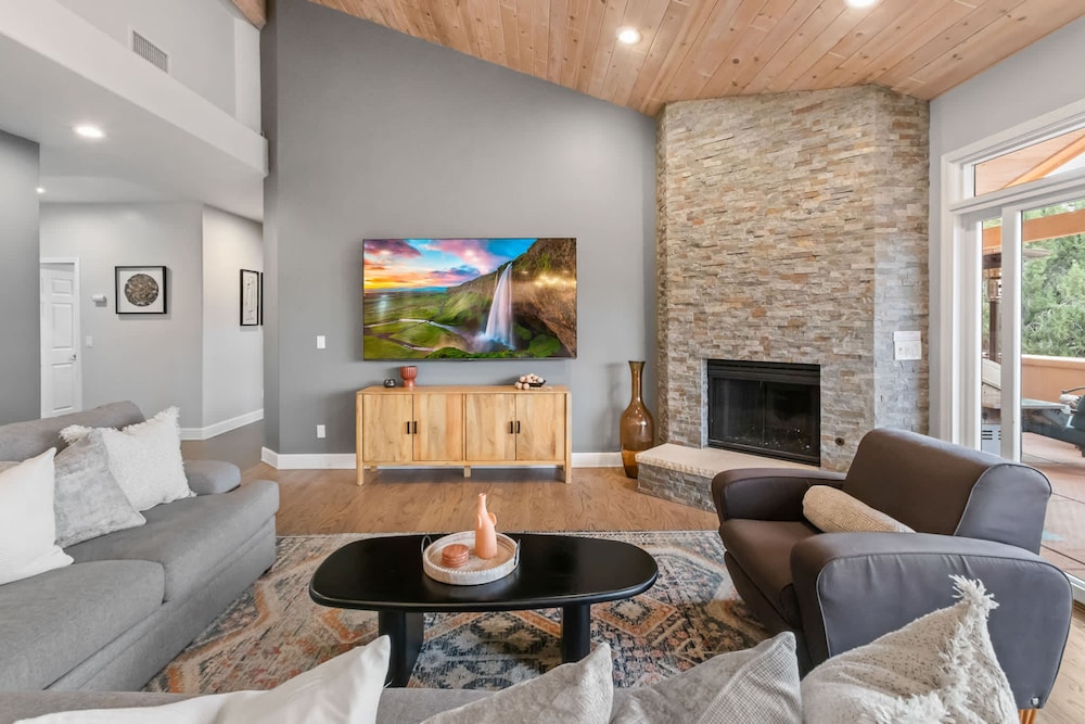 5 Bed 3 Bath Uptown Sedona-game Room-sauna-cold Plunge-jacuzzi-gym, Φωτογραφία 28