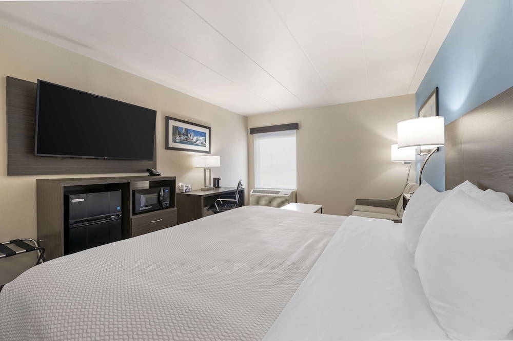 Standard Room, 1 King Bed, Non Smoking, Refrigerator & Microwave - Photo 3
