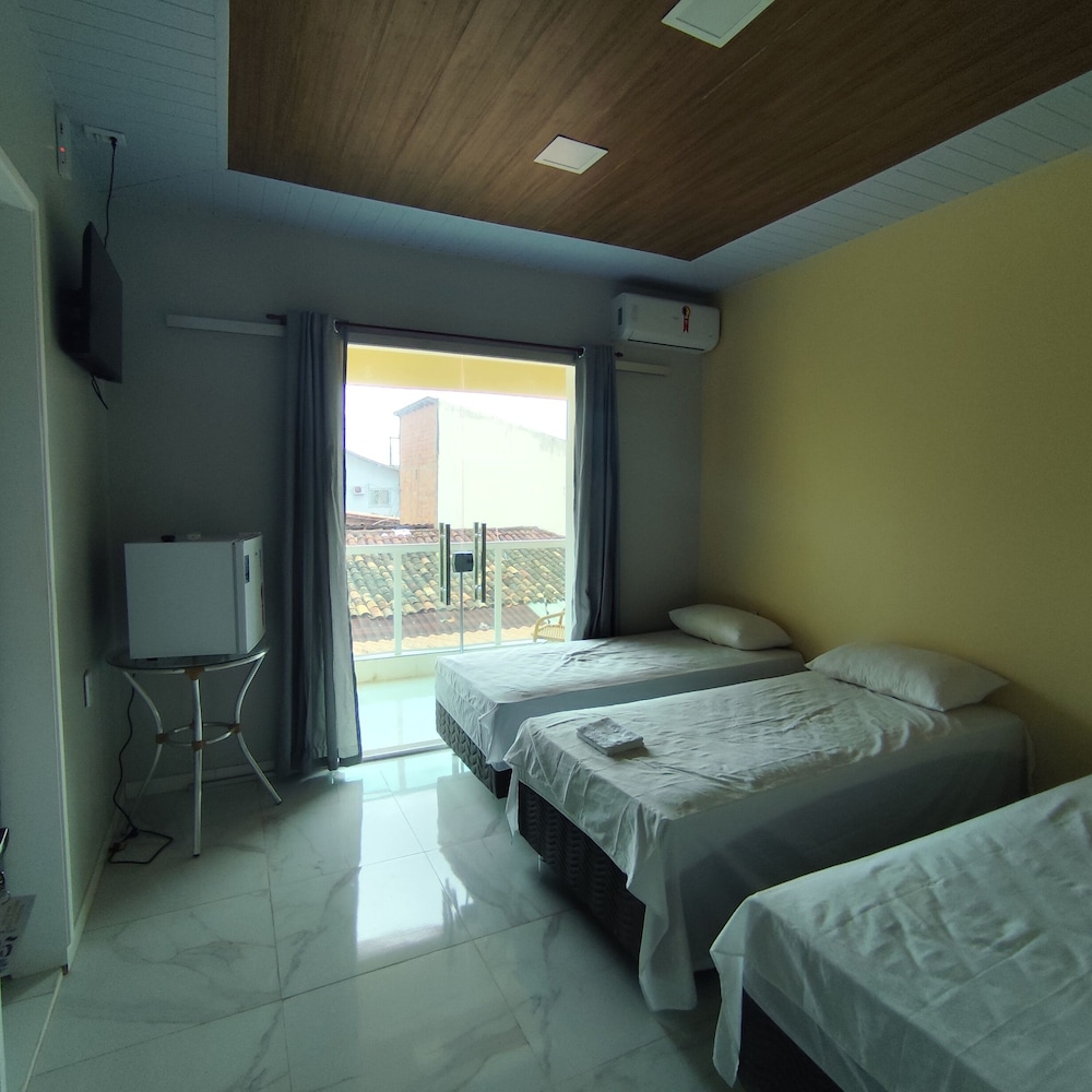 Comfort Triple Room, Courtyard View