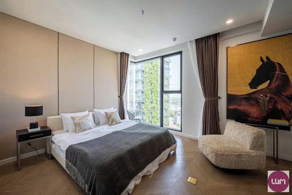 Premium Apartment, 1 Bedroom, Patio, City View
