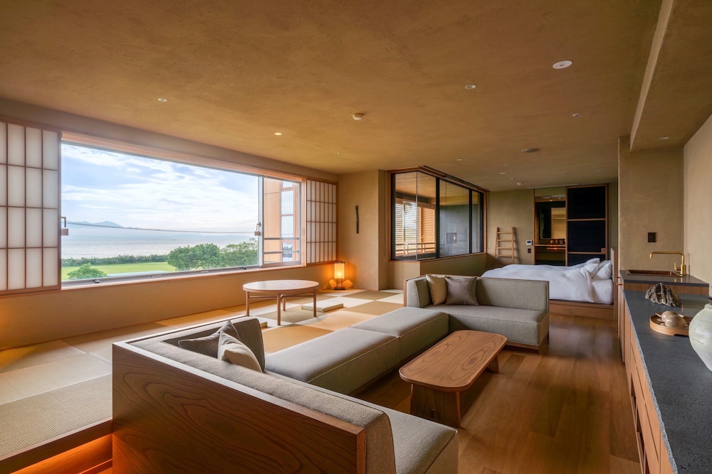 Japanese Style Twin Room, with Open Air Bath
