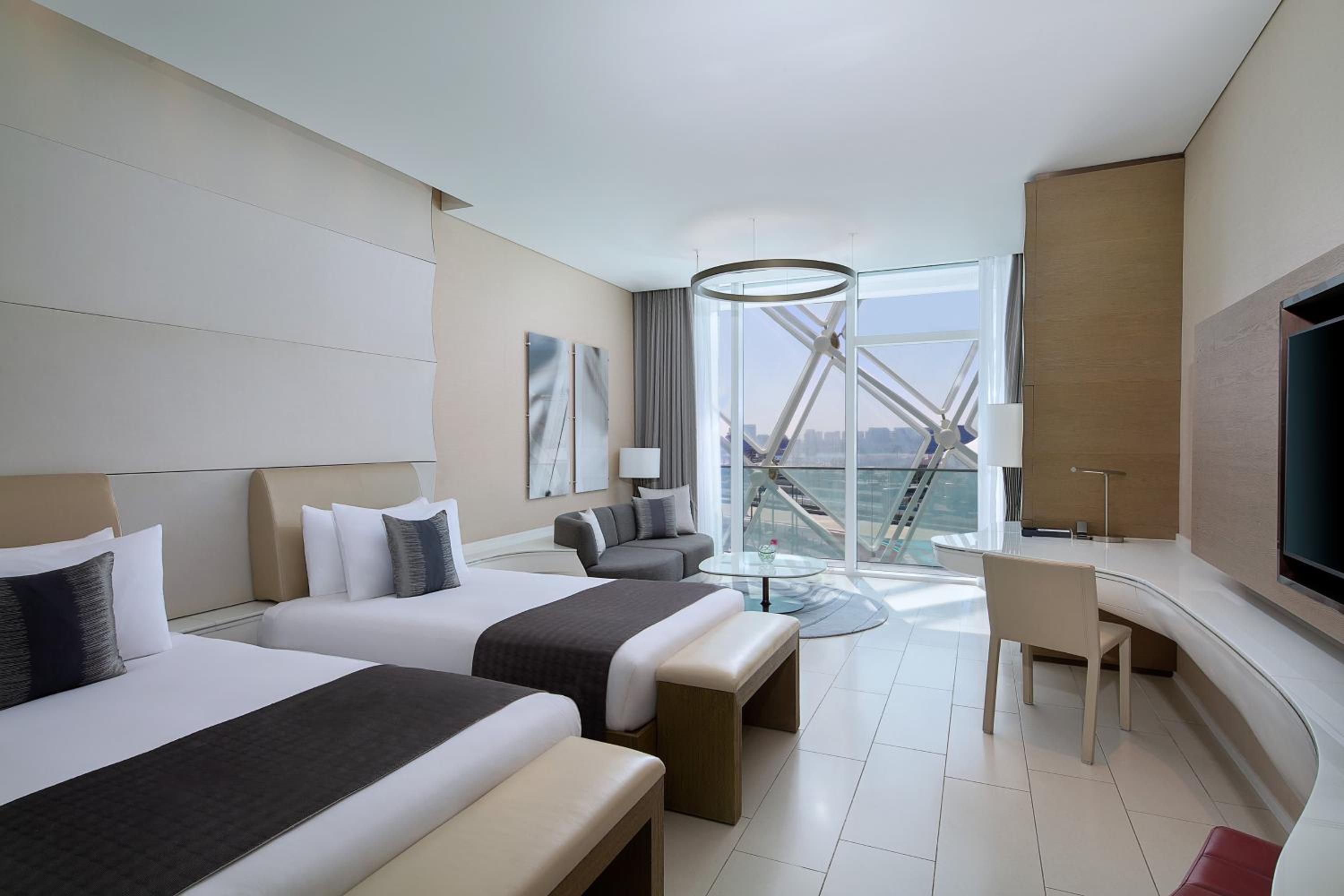 Wonderful, Guest room, 2 Twin/Single Bed(s), Balcony with Complimentary Yas Beach Access photo 2