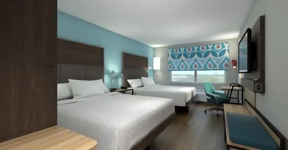 Room, 2 Queen Beds, Accessible (Hearing) - Photo 3
