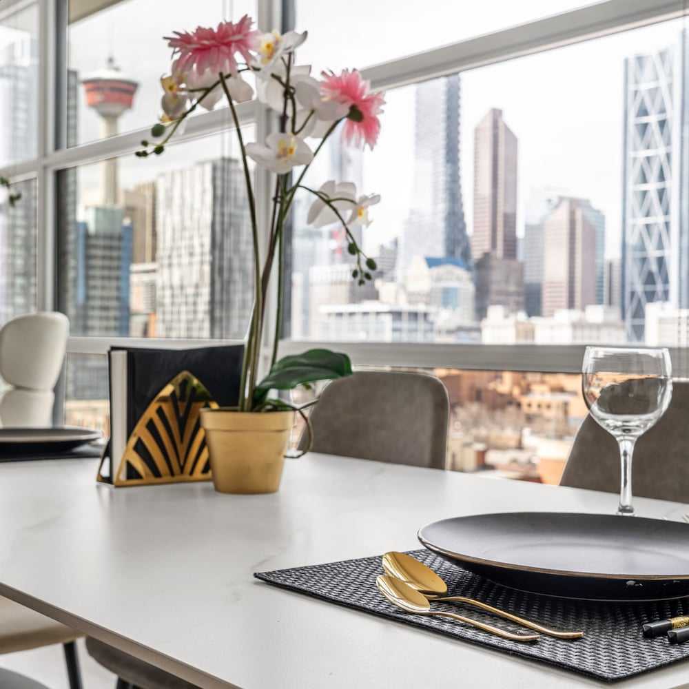 DT Upscale Corner Unit Tower Views Free Parking, Billede 27