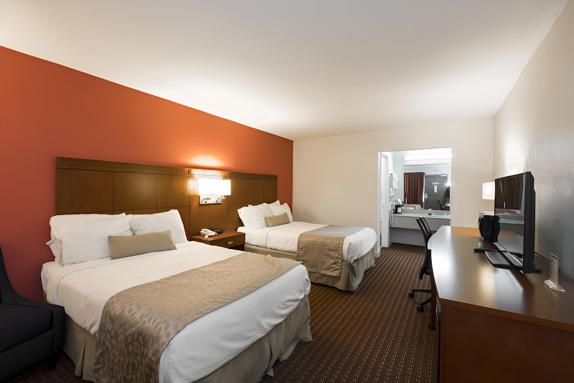 Room, 2 Double Beds, Smoking photo 3