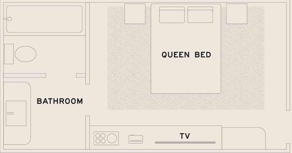 Room, 1 Queen Bed (Walk Up) - Photo 3