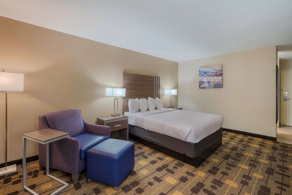 Standard Room, 1 Queen Bed, Non Smoking, Refrigerator & Microwave photo 2