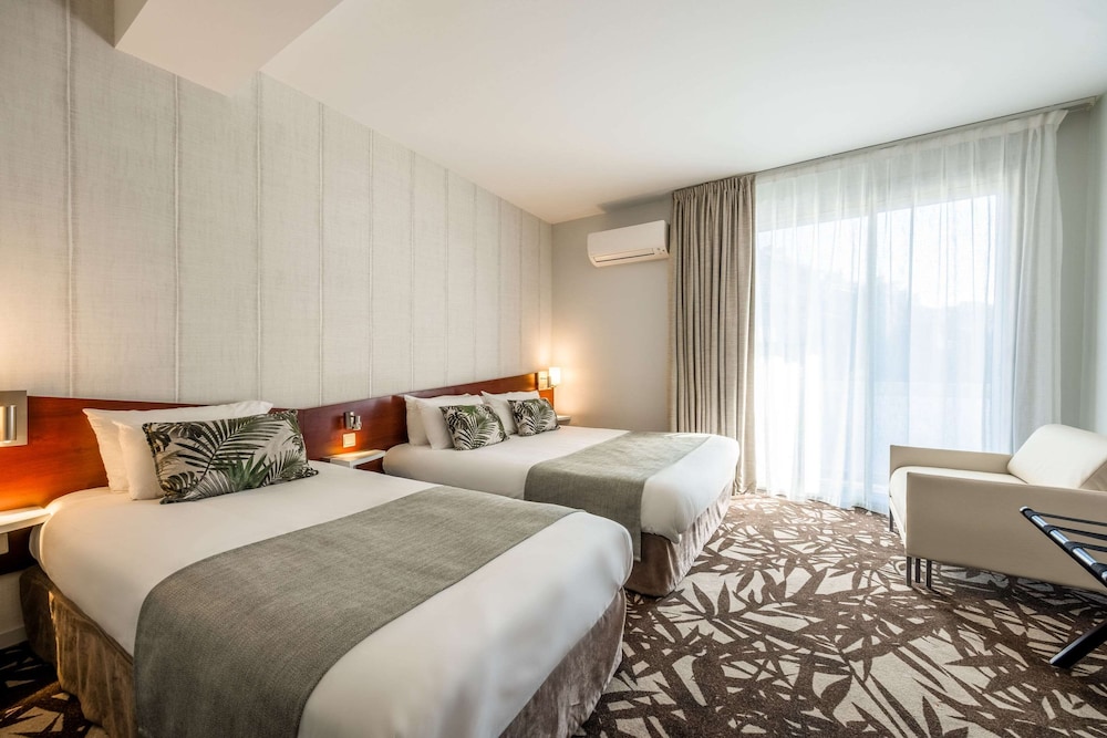 1 Lit simple, 1 Lit queen size, Canapé-lit 1 place, Chambre Familiale - Photo 1