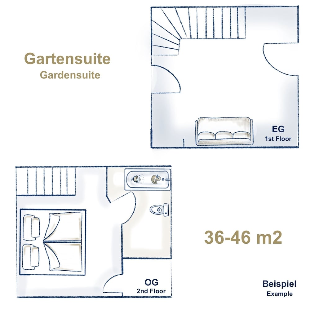 Suite, Patio, Courtyard View