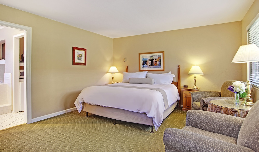 Deluxe Suite, 1 King Bed, Fireplace (Pet Friendly)