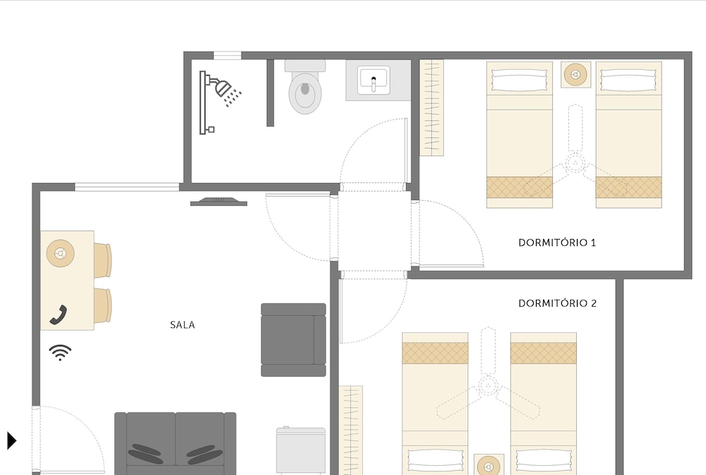 Standard Suite, Multiple Beds - Photo 1
